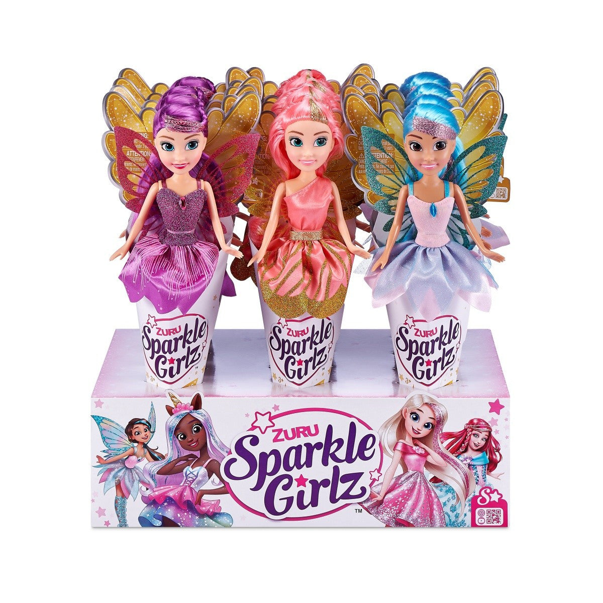 Zuru Sparkle Girlz 10.5" Fairy Doll Asstd