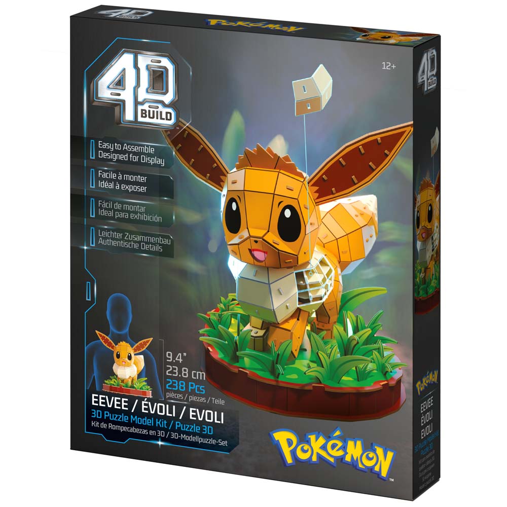 Pokemon 4D Build Eevee 3D Puzzle Model Kit