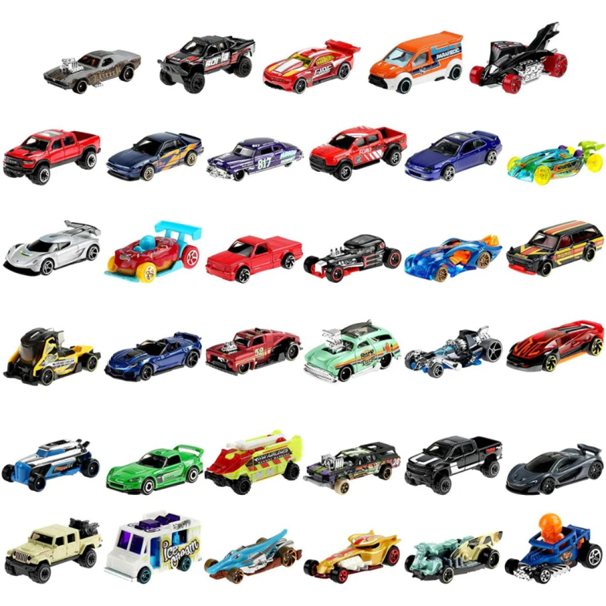 Hot Wheels 36pack Assorted Vehicles