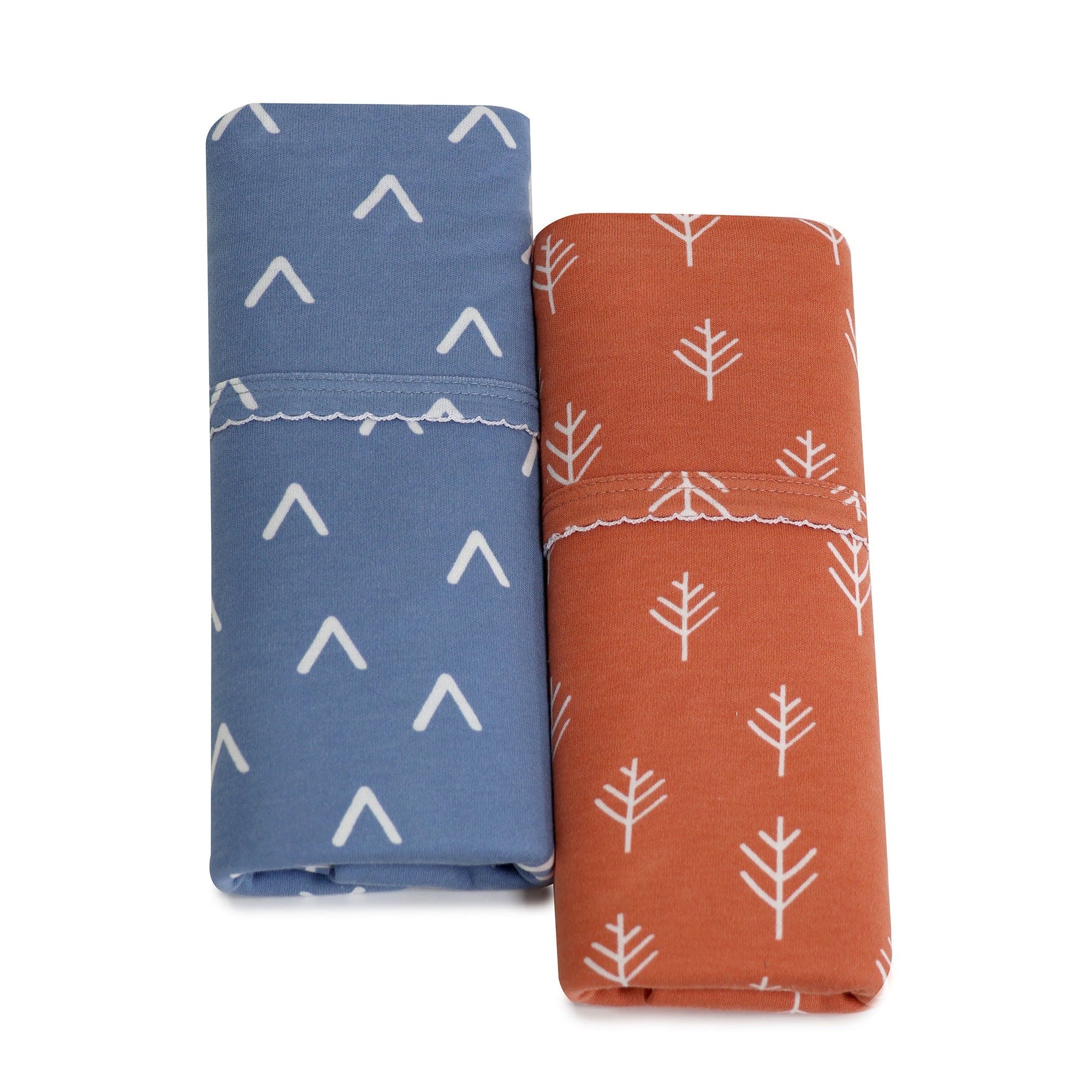 Bubba Blue Nordic 2pk Jersey Wraps Denim Clay