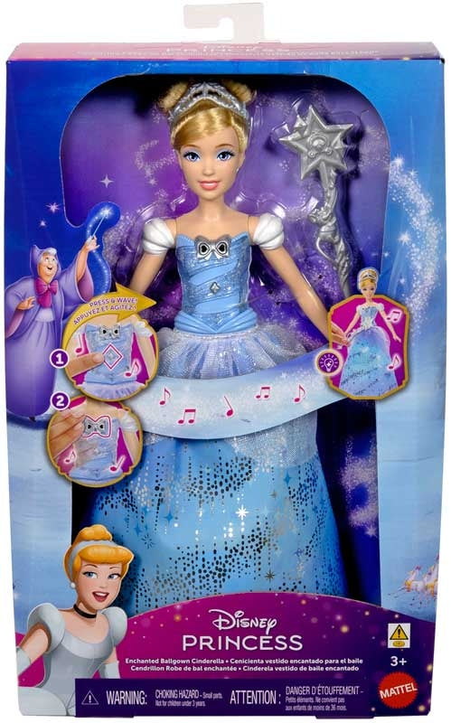 Disney Princess Enchanted Ballgown Cinderella Doll