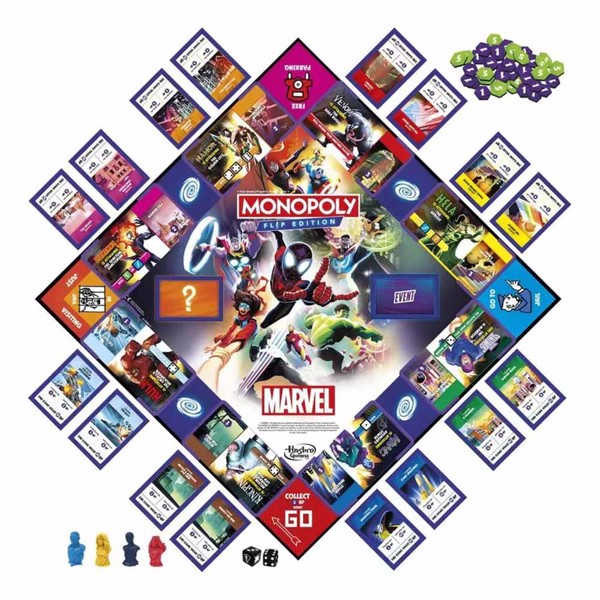 Monopoly Marvel Flip Edition