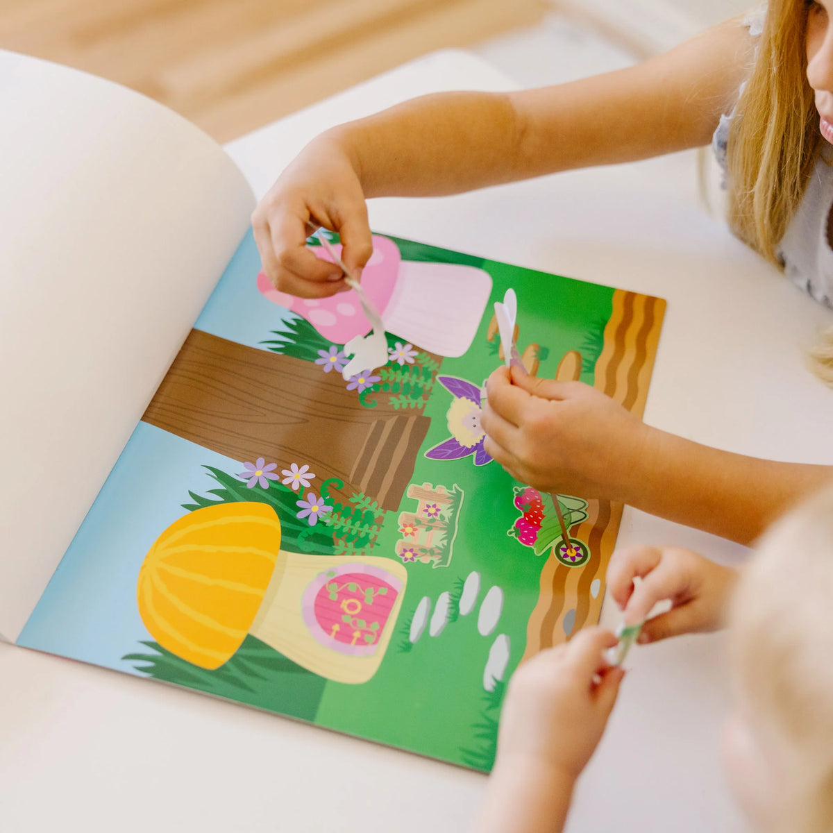M&amp;D 8603 Reusable Sticker Pad Fairies