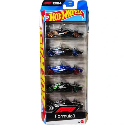 Hot Wheels 5pk Formula 1 Vehicles