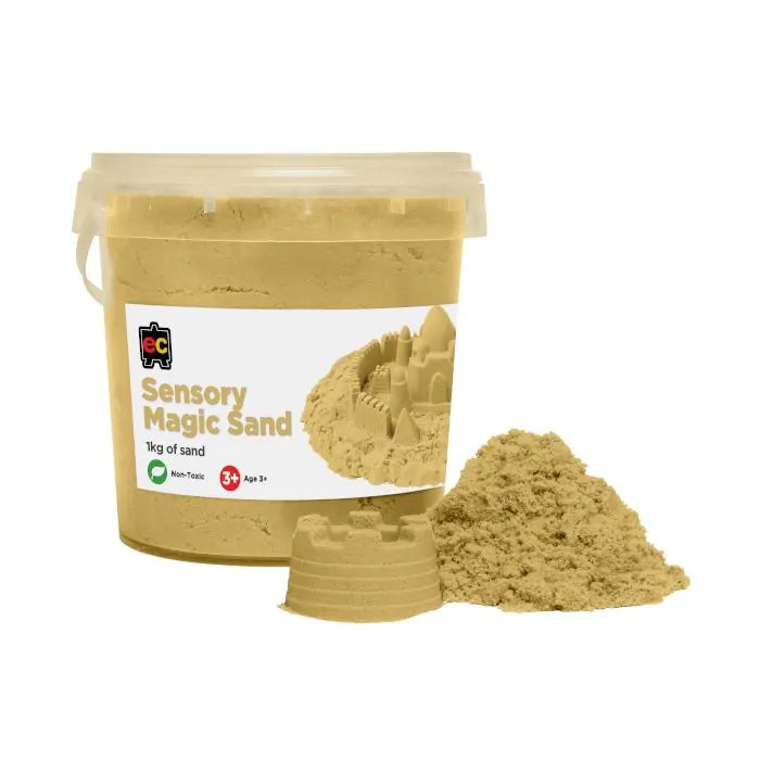 Sensory Magic Sand 1kg Tub Natural