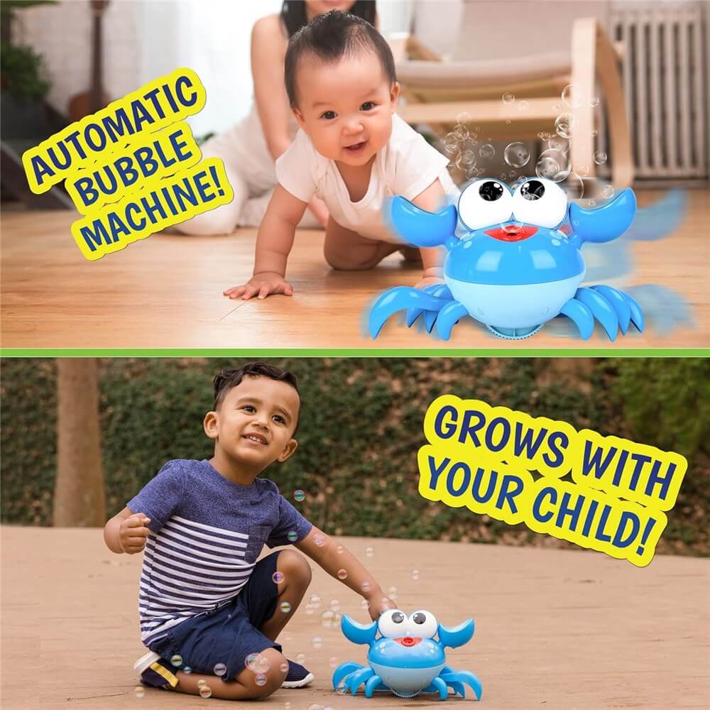 Maxx Bubbles Dancing Crab Bubble Machine req 3 x AAA batteries