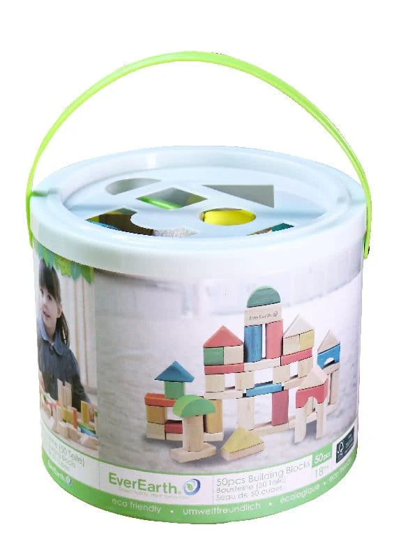 Ever Earth Building Block Set in Tub 50pc