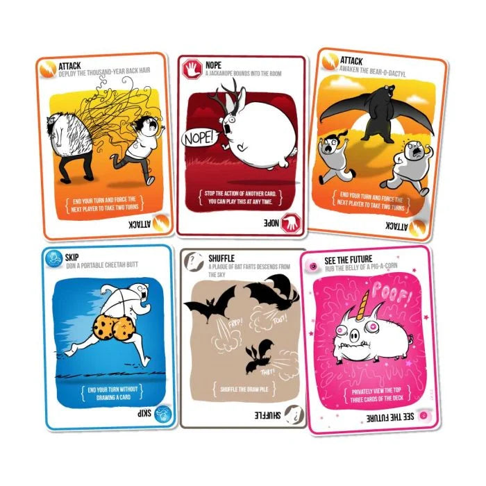 Exploding Kittens Card Game