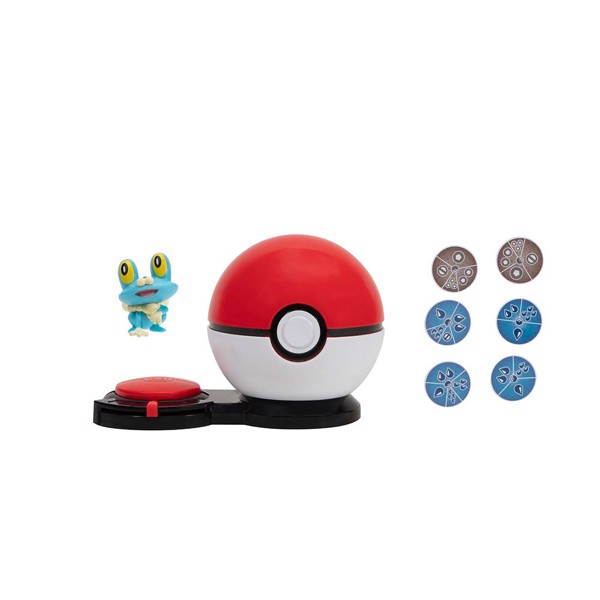 Pokemon Surprise Attack Game Froakie and Poke Ball