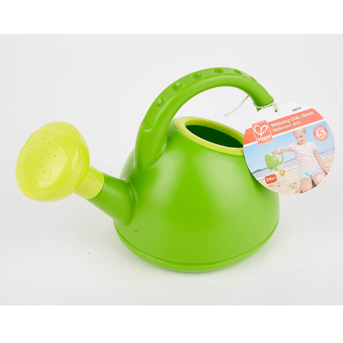 Hape Plastic Watering Can Green