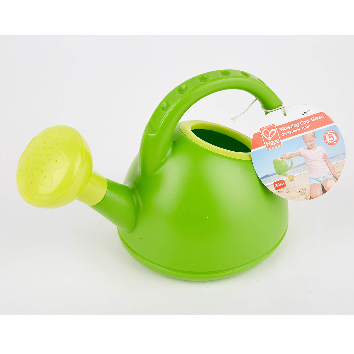 Hape Plastic Watering Can Green