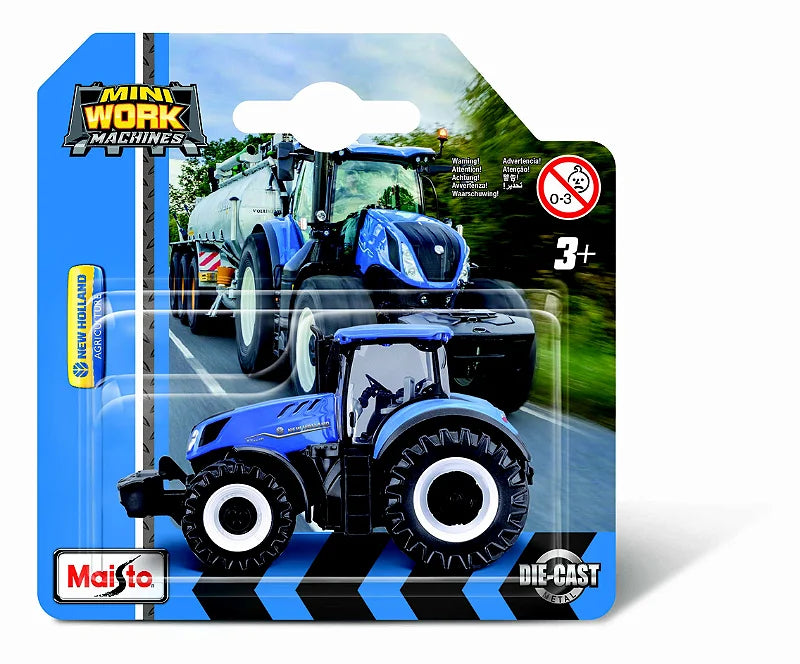 Maisto Mini Work Machines Tractor Asst