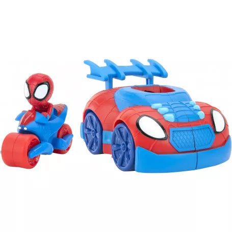 Spidey N Friends 2 in 1 Web Strike Stealth Vehicle
