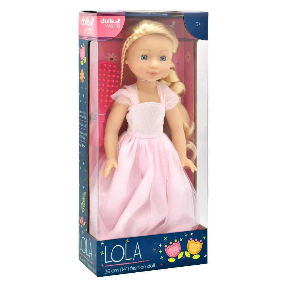 Dolls World Lola Fashion Doll 36cm