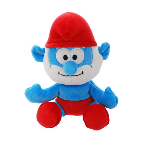 Smurfs TY Beanie Baby Floppy Regular PAPA SMURF