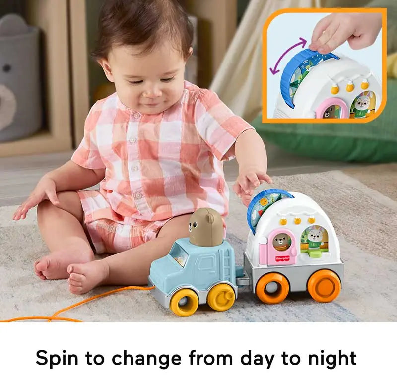 Fisher Price Friendship Forest Pull Along Camper