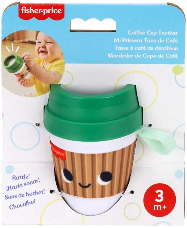 Fisher Price Mini Me Moments Coffee Cup Teether