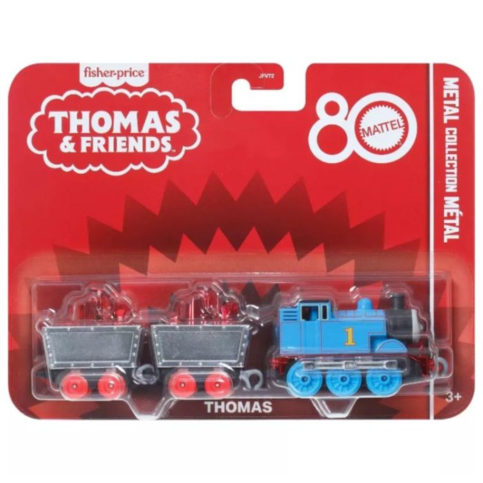 Thomas & Friends 80th Anniversary Ruby Red THOMAS Metal Collection