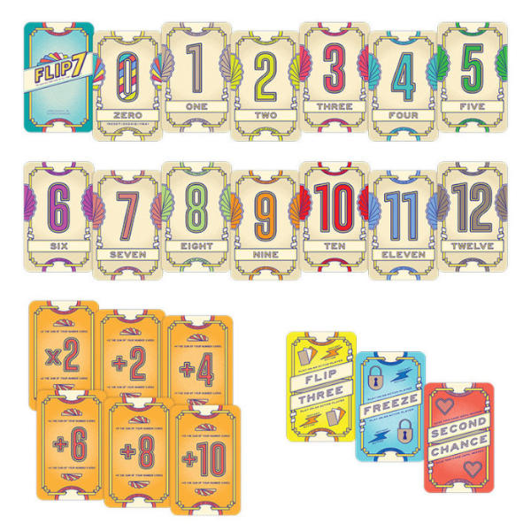 Flip 7 Card Game (Hangsell Edition)