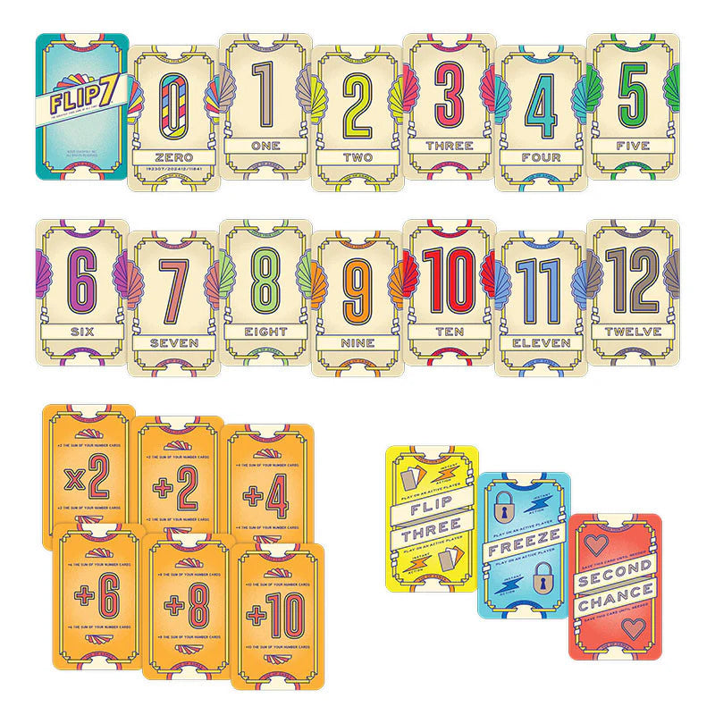 Flip 7 Card Game (Hangsell Edition)