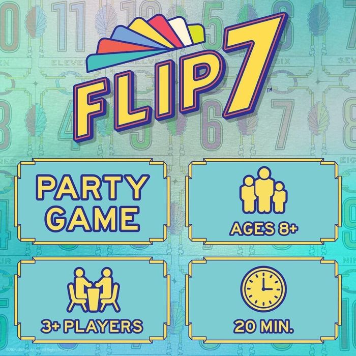 Flip 7 Card Game (Hangsell Edition)