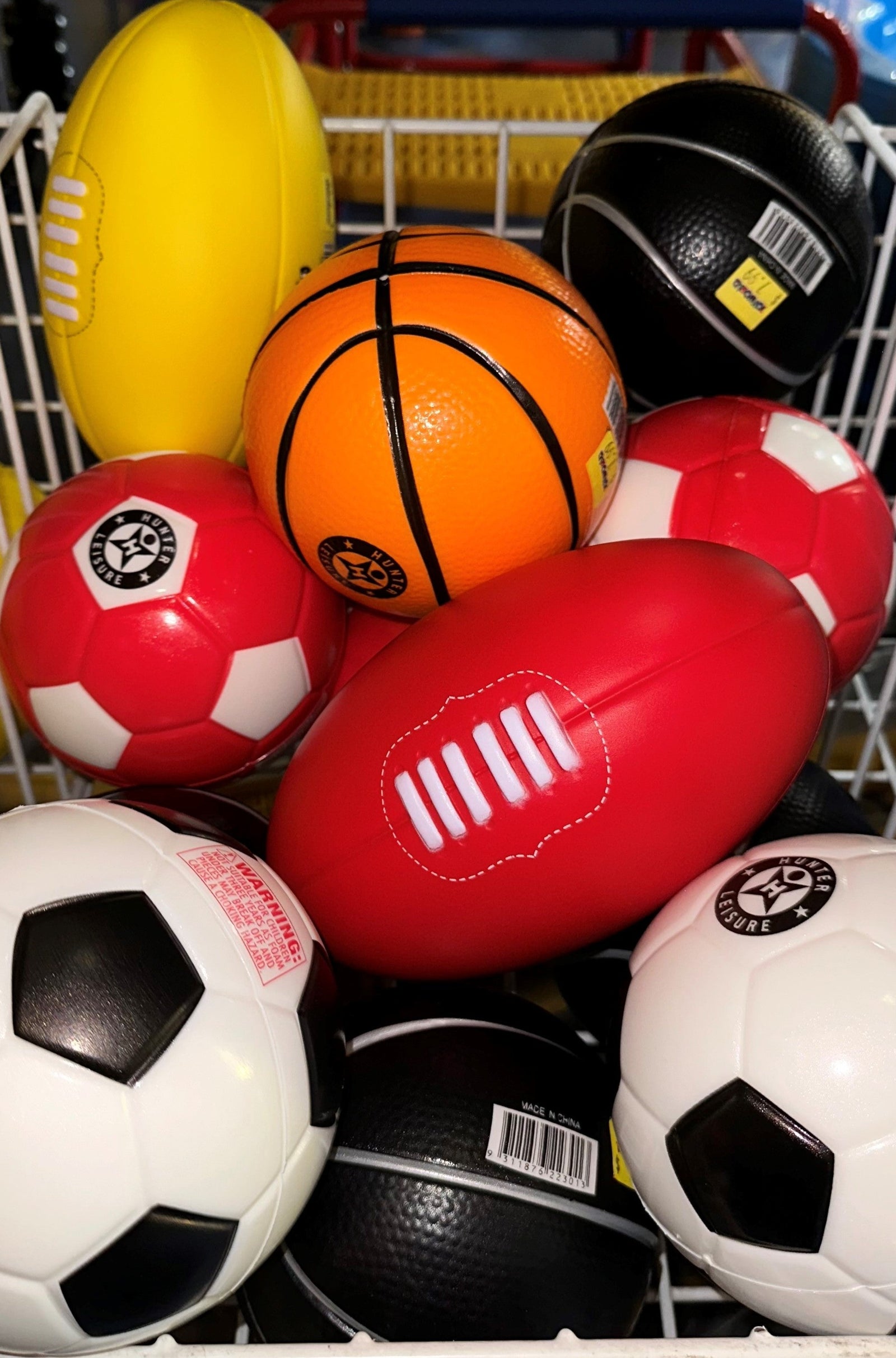 Foam Sports Ball Assorted
