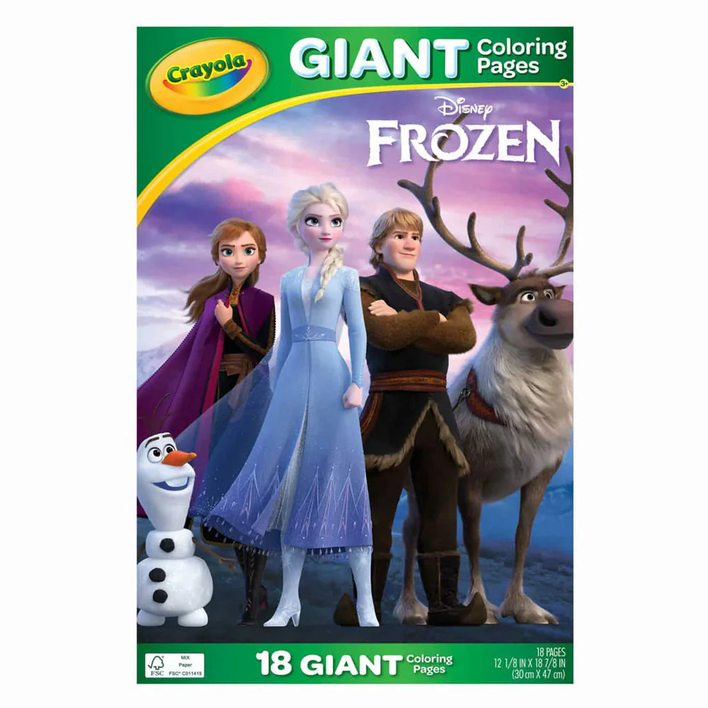 Crayola Giant Colouring Pages Frozen