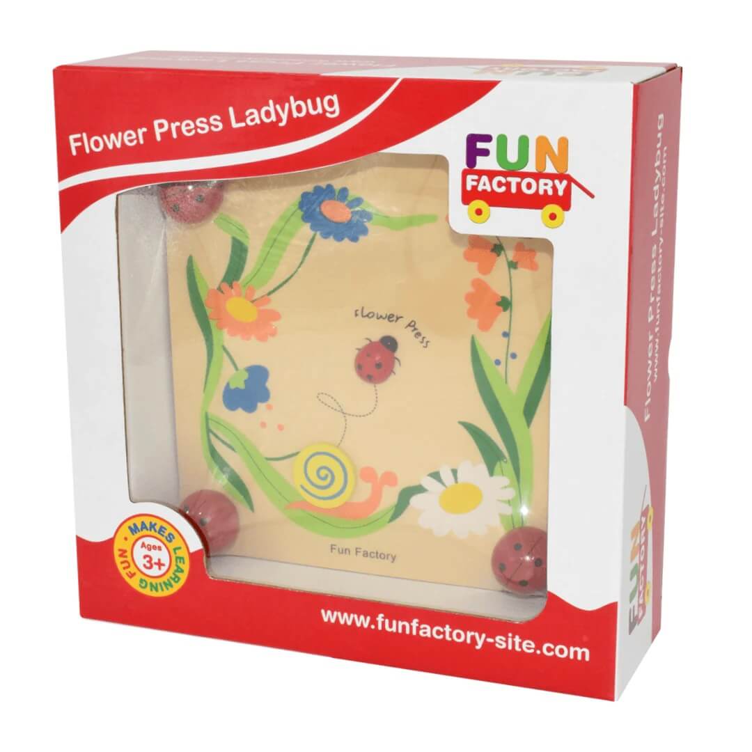 Fun Factory Flower Press Ladybug