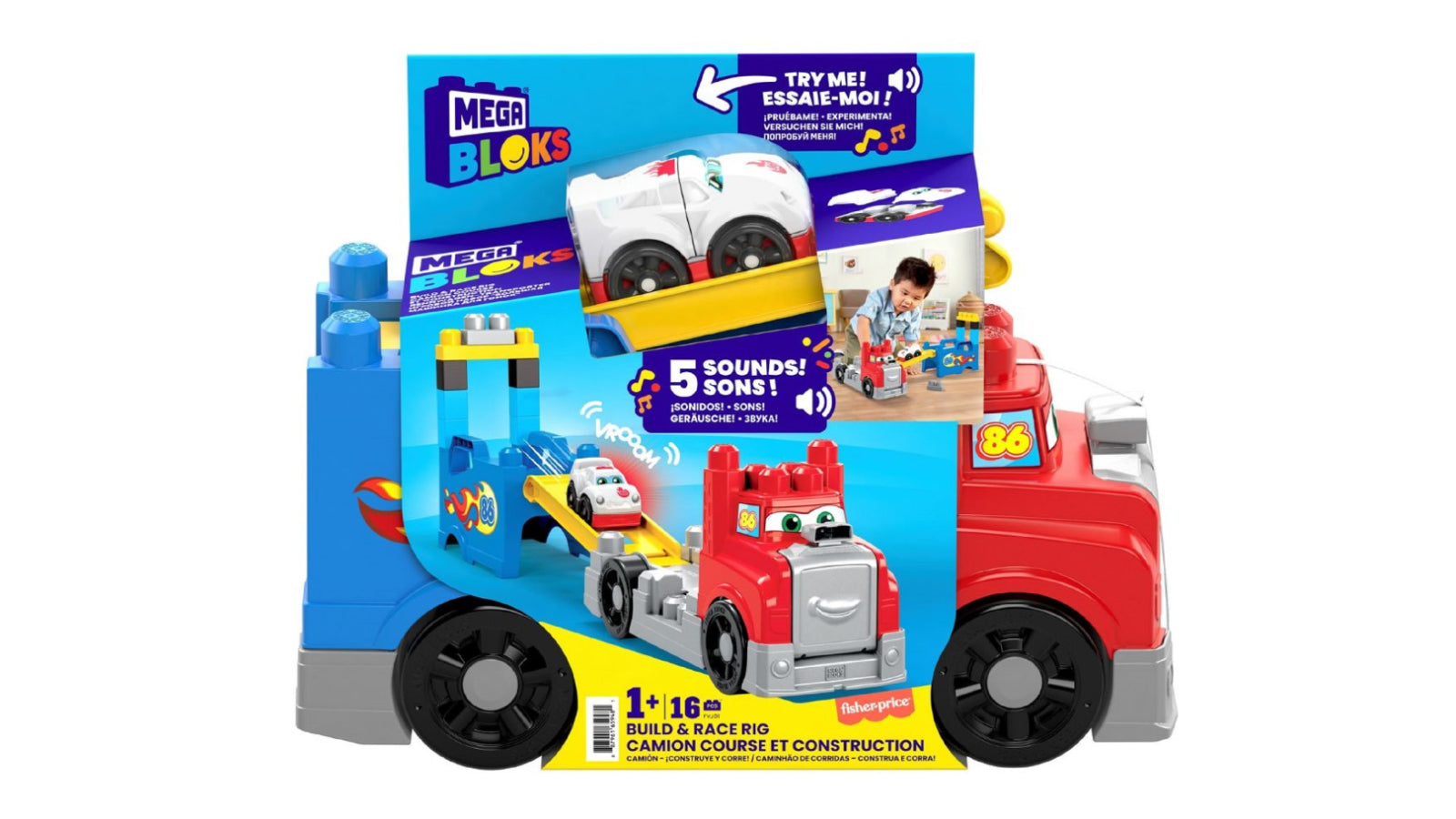 Mega Bloks Build & Race Rig