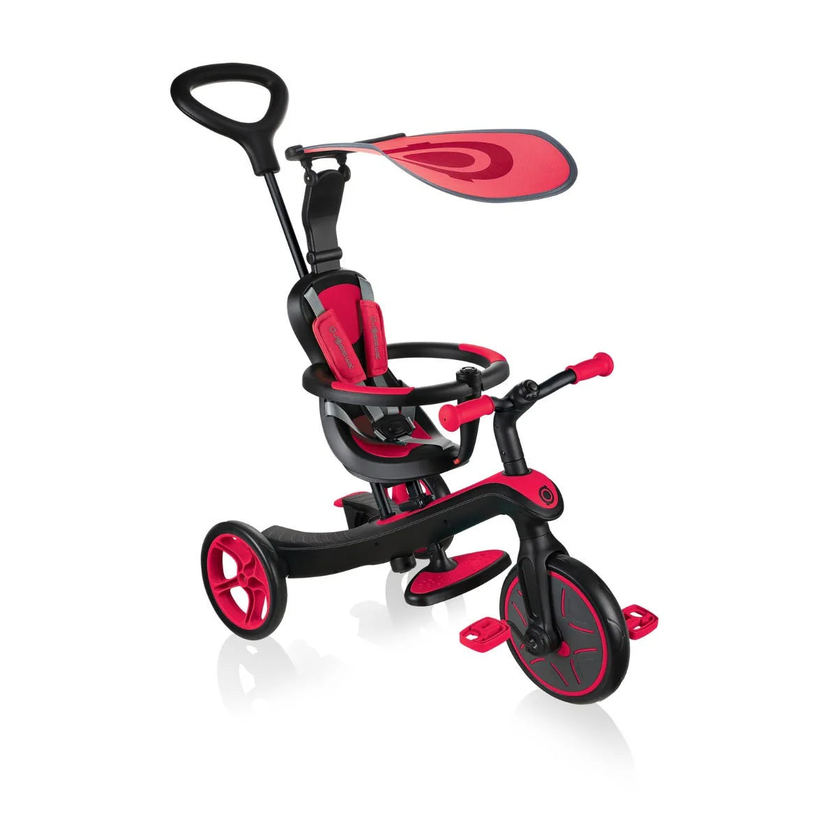 Globber Explorer 4 in 1 Trike New Red