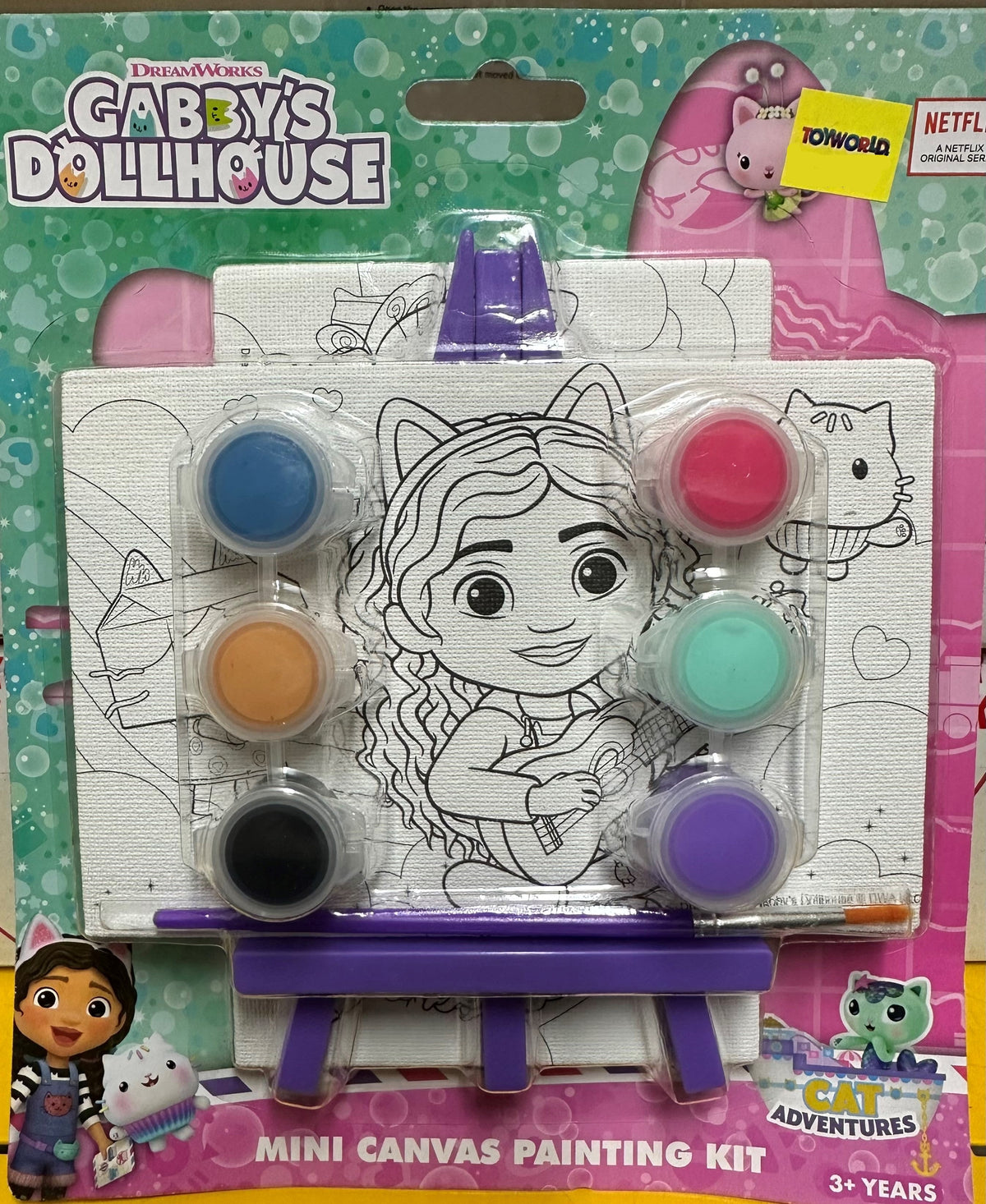 Gabby&#39;s Dollhouse Mini Canvas Painting Kit
