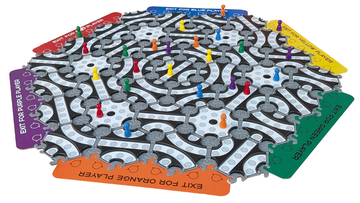 Hexpath Detour Deluxe Strategy Board Game Set