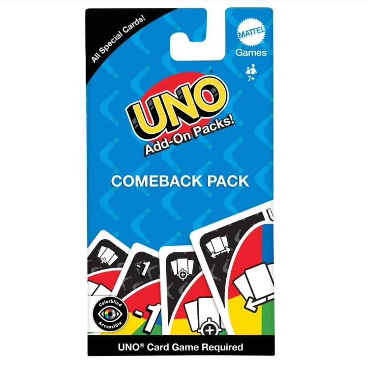 Uno Add On Comeback Pack