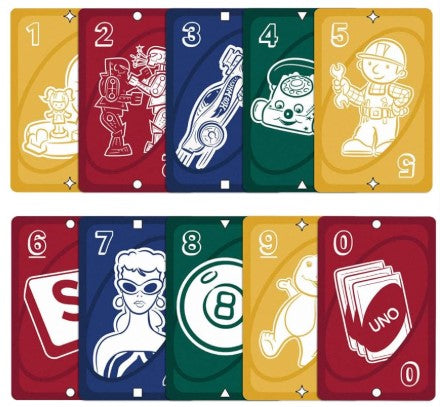 UNO Mattel 80th Ruby Red Edition