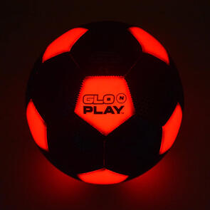 Glo N Play LED Holographic Soccer Ball - Orange