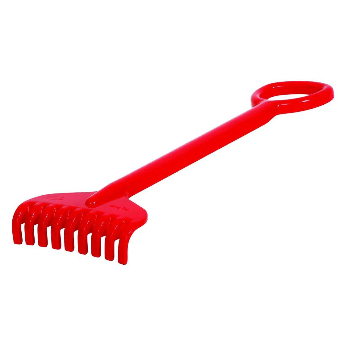 Gowi Strong Plastic Rake 46cm Red