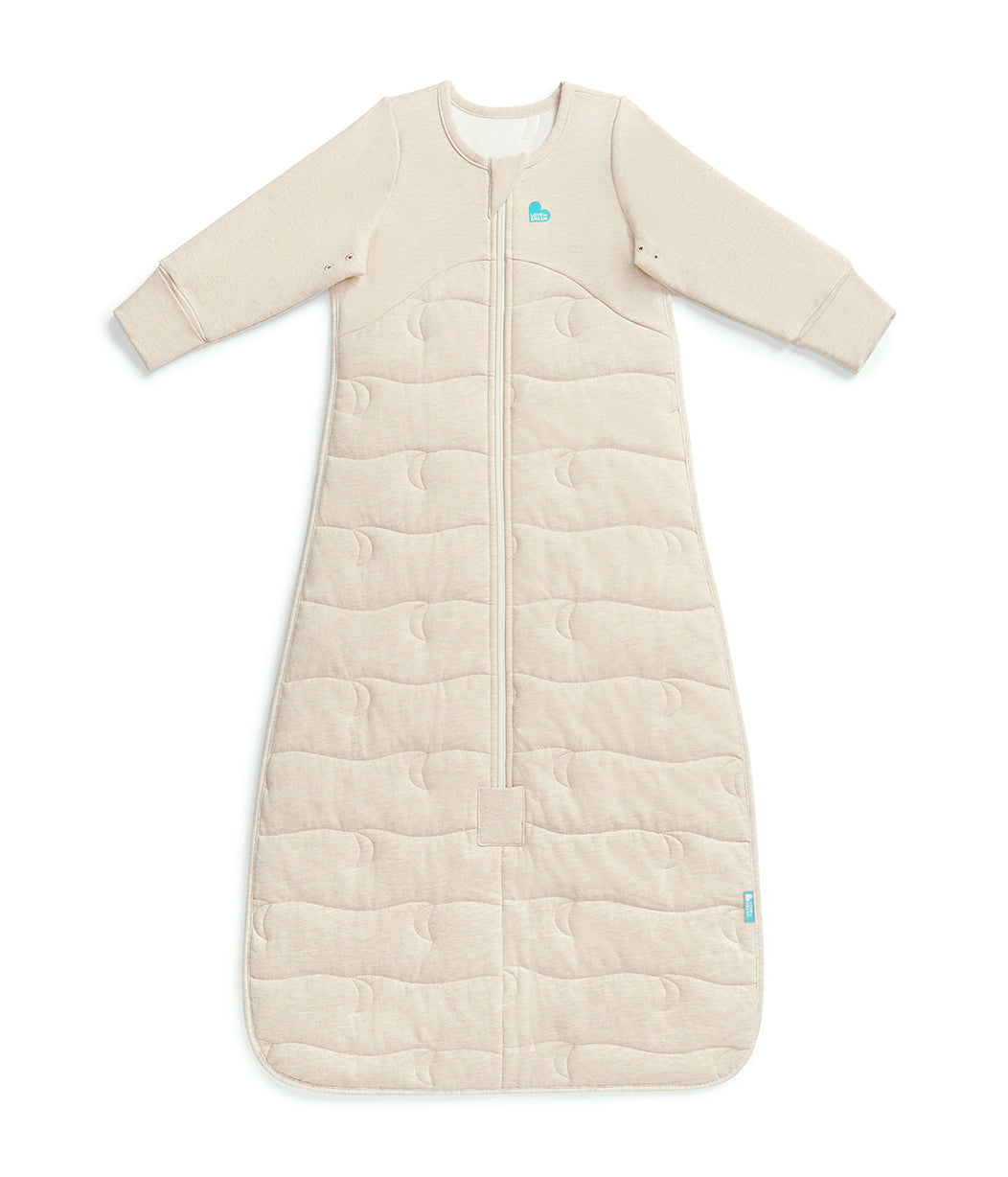 LTD Sleep Bag 3.5tog Quilted Stretch Cotton Oatmeal 18-36M