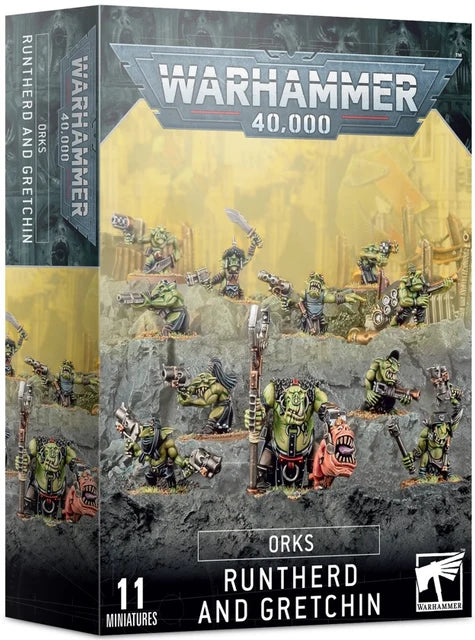 GW 50-16 Orks Runtherd and Gretchin