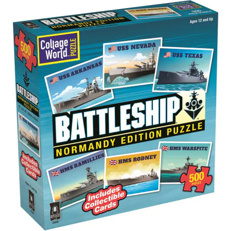 Battleship Normandy Edition 500pc Puzzle