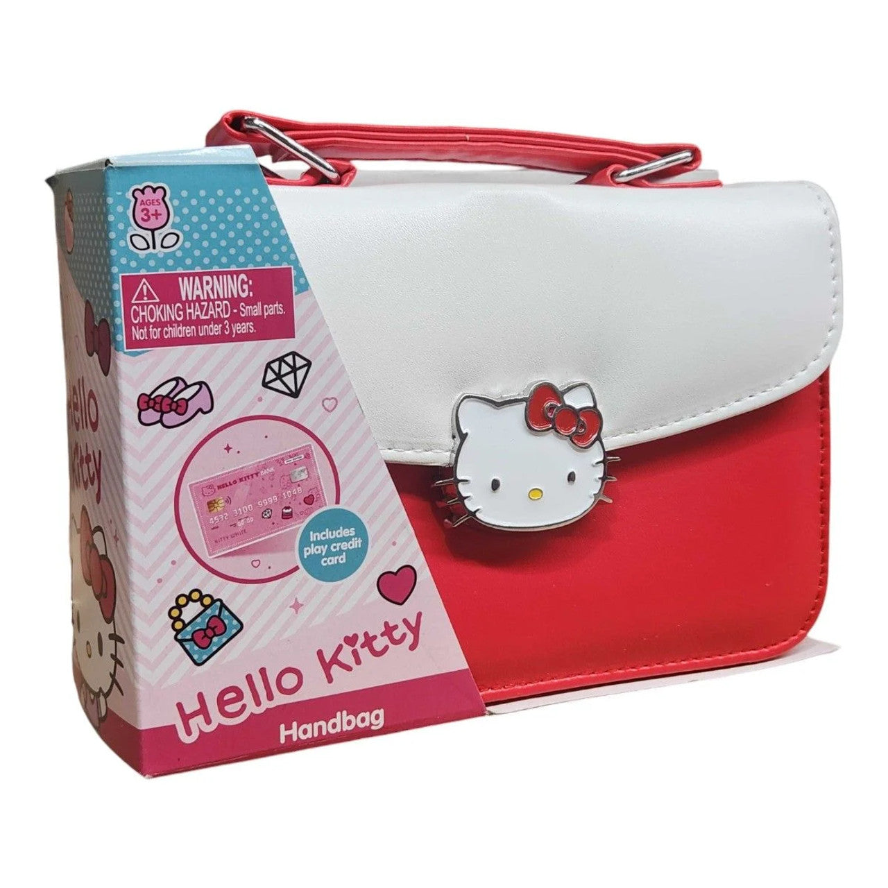 Hello Kitty Hand Bag Red and White