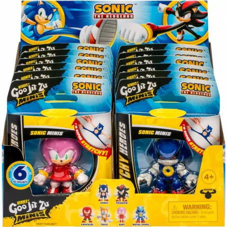 Goo Jit Zu Sonic Mini S4 Assorted