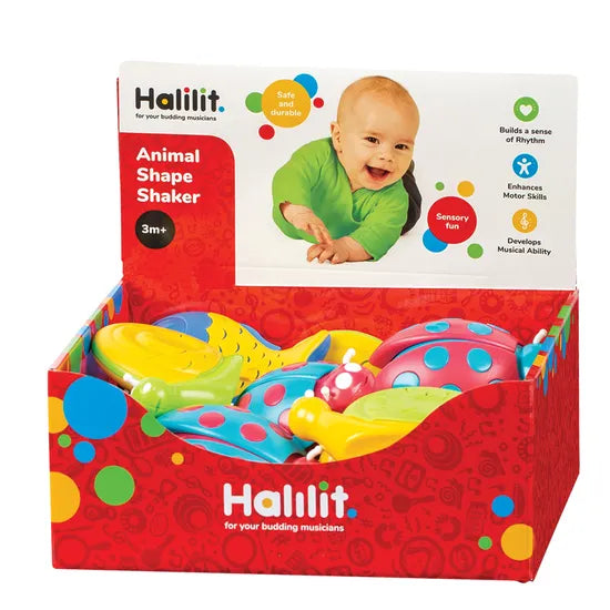 Halilit Animal Shape Shakers Assorted