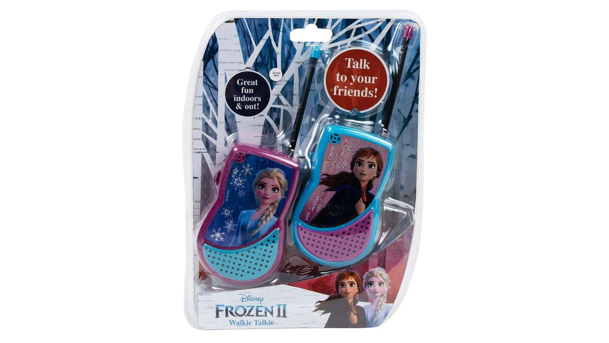 Walkie 2 Talkie Frozen (req 2 x 9v batteries)