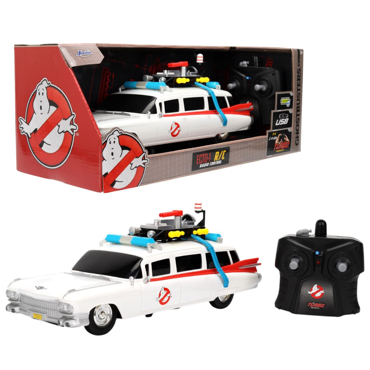 1/16 R/C Ghostbusters Ecto-1 Remote Control Car
