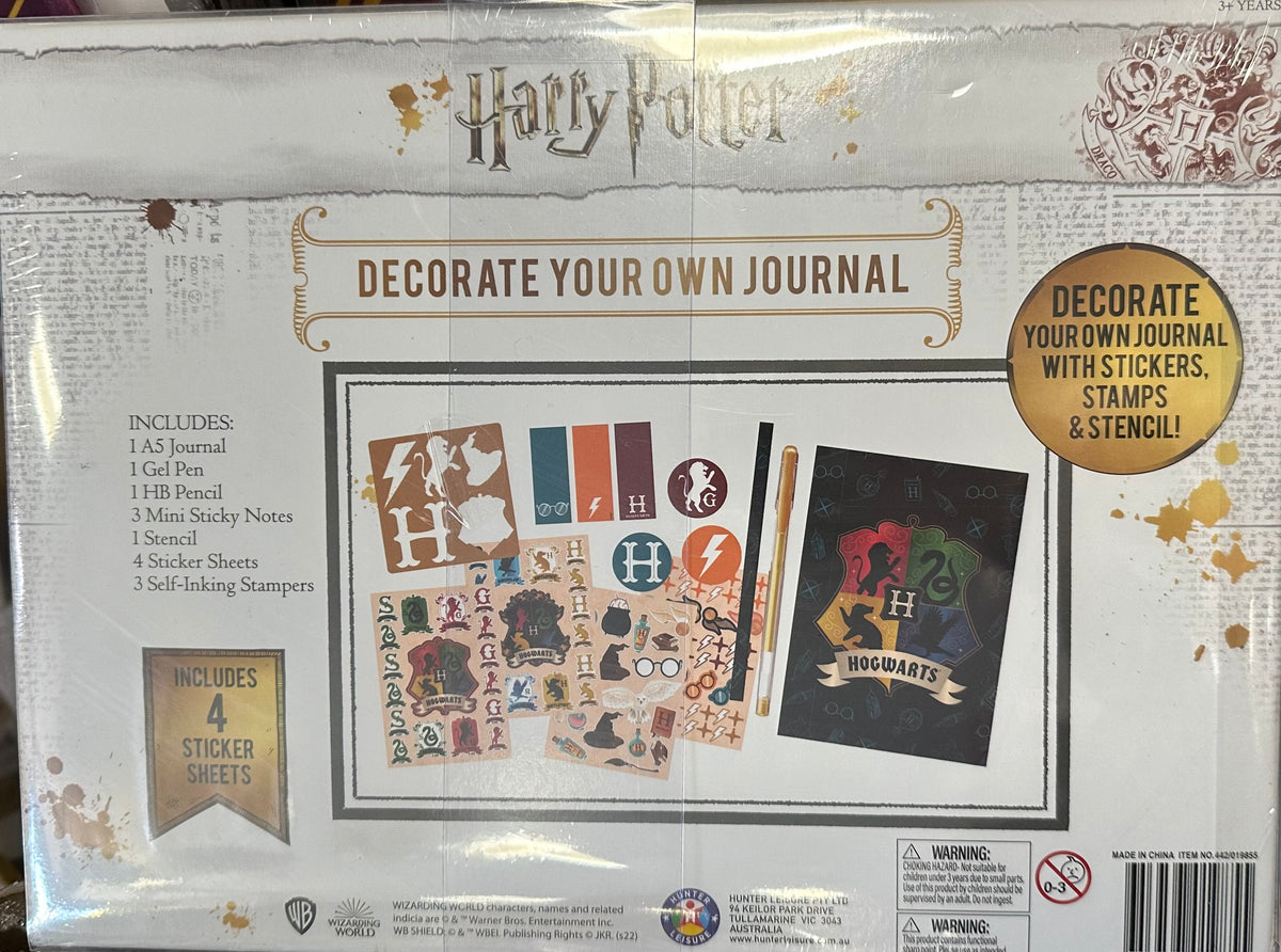 Harry Potter Decorate Your Own Journal Set