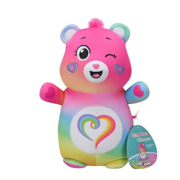 Squishmallows 10inch Care Bears HUGMEES Togetherness Bear