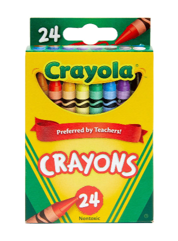 Crayola 24 Crayon Tuck Box