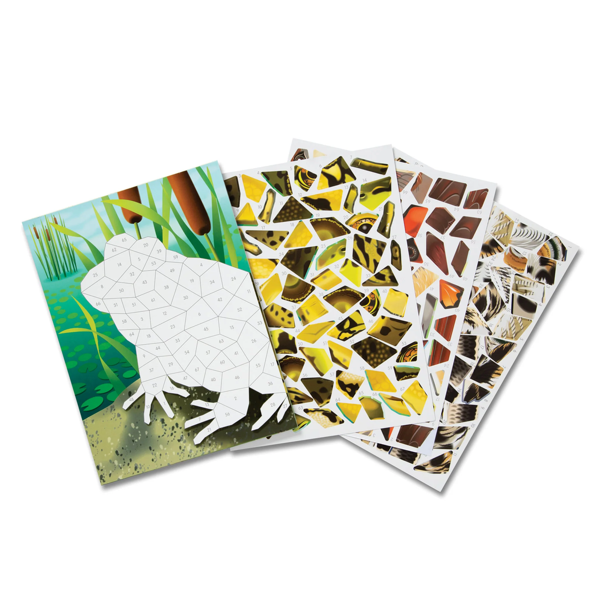 M&amp;D 30162 Mosaic Sticker Pad Nature