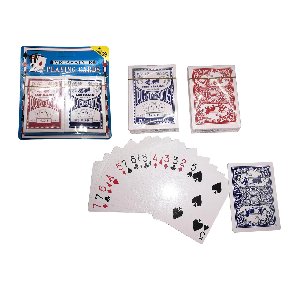Vegas Style Playing Cards 2pk