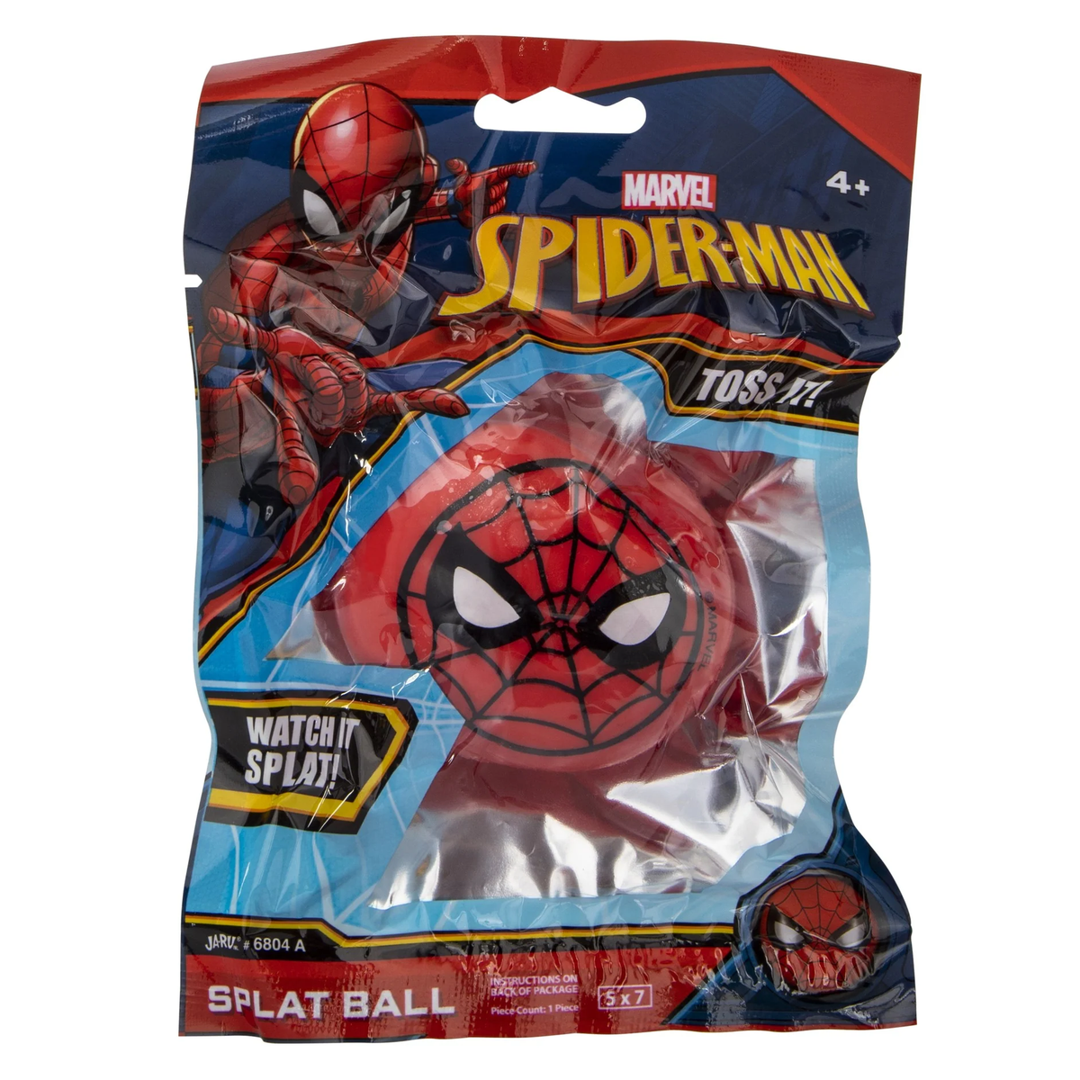 Licensed Splat Ball Assorted - Stitch, Captain America, Spiderman